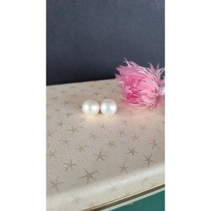 925 Pearl Stud Earrings
